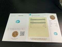 CERTIFIED LOOSE APATITE 1.68 CARAT