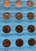 Forty Four US Mint Medals of the Presidents