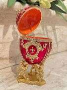 Royal 24kt Gold Egg with Austrian Crystals