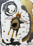 Highly Collectible and Rare Salvador Dali Original Lithograph from the 'Biblia Sacra' Suite