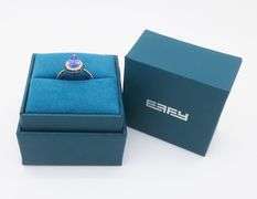 New, in Box, EFFY Tanzanite & Diamond Ring