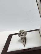Classic Platinum Diamond Ring