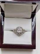 Classic Platinum Diamond Ring