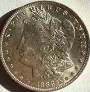 1888 O BU Morgan Dollar