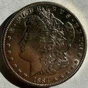 1884 CC Near  UNC  Frosty White Morgan Dollar
