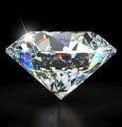 Large 10 Ct White VVs1 Simulated Diamond Solitaire