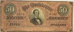 $50 Deep Red 1864 Series CSA Note
