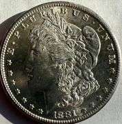 1881 S BU Morgan Dollar