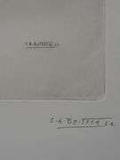 Investment! Very collectable remarkable limited edition Pierre-Auguste Renoir signed in the stone.