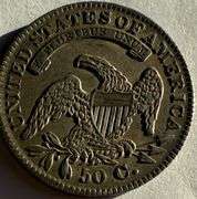 1832 Lustrous Toned Bust Half