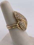 CERTIFIED BRAND NEW 14K YELLOW GOLD DIAMOND RING
