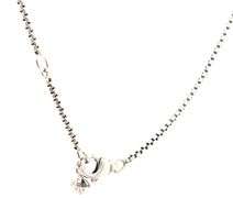 David Yurman Petite Alibon blue topaz and diamond pendant necklace