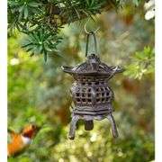 Cast Iron Hanging Tealight Candle Holder