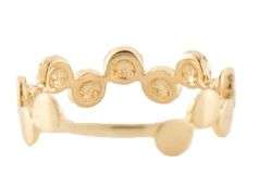 Effy D’oro 0.25ctw Pave Diamond Pebble Band Ring in 14K