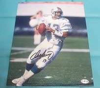 HAND SIGNED DAN MARINO 8X10 WITH COA