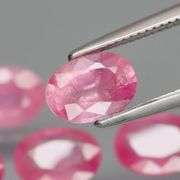 Real! Collectors 4.61ct 5 piece pink Sapphire set!
