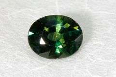 Fine Natural Green Sapphire - 1.58 cts.