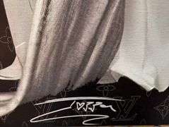 "contemplation" Extremely Collectible Jozza 'One of a kind' Mixed Media on Canvas very large