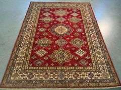 Exquisite Fine Super Kazak Rug 5.1x6.8