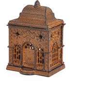 Cast Iron Tealight Castle Lantern