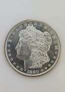 1880-S Morgan Silver Dollar, UNC