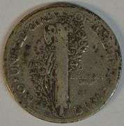 Rare key date 1921-D Mercury Dime in VG