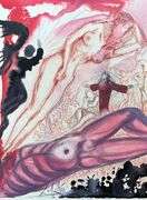 Highly Collectible and Rare Salvador Dali Original Lithograph from the 'Biblia Sacra' Suite