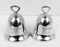 2 Reed & Barton Annual Christmas Bells