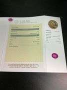 CERTIFIED NATURAL RUBY 3.63 CARAT OVAL SHAPED.