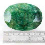 Magnificent Certified Museum Size 1270 Ct Natural Green Brazilian Emerald