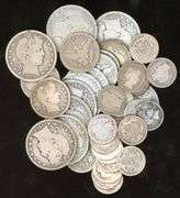 Lot of 42 Silver Barber Coins