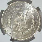 Flashy nearly Gem BU 1880-S & 1881-S Morgan Silver Dollars. NGC MS64's