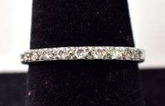 CZ Gemstone Ring in Sterling Silver