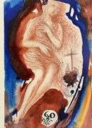 Highly Collectible and Rare Salvador Dali Original Lithograph from the 'Biblia Sacra' Suite