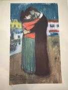 Original Lithograph from Picasso Les Bleus de Barcelona Picasso 1963 Portfolio