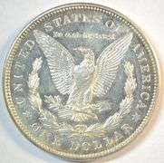Prooflike 1921-D Morgan Silver Dollar. Full strike