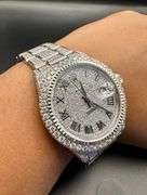 New Custom Iced Out Rolex Datejust 36mm