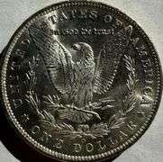 1885 O BU Frosty White Morgan Dollar