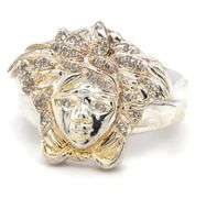925 Sterling silver Medusa ring