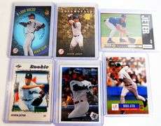 6 Derek Jeter Baseball Cards