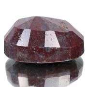 Huge 2180 Ct Certified Natural Untreated Ruby Kyanite Oval Cut Solitaire