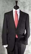 Comfort Fit Shadow Stripe Black Color Sport Coat, Made in Italy