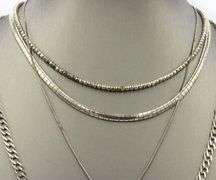 Group lot of 4 Vintage 925 sterling silver necklaces