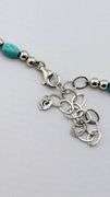 925 Sterling Silver Carolyn Pollack Natural Turquoise Necklace