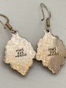 925 Sterling Silver Mark Wasserman Samara Red Carnelian Dangle Earrings