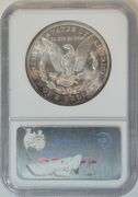 Solid Gem BU 1880-S Morgan Silver Dollar. NGC MS65