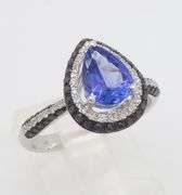 New, in Box, EFFY Tanzanite & Diamond Ring
