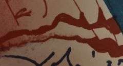 Original plate Signed Salvador Dalí Lithograph from the Romeo & Juliet Rizzoli Edition, Milan 1975