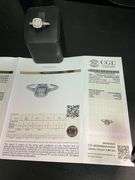 certified brand new NEIL LANE 14K WHITE GOLDnatural diamond engagement ring