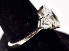 CZ Gemstone Ring in Sterling Silver